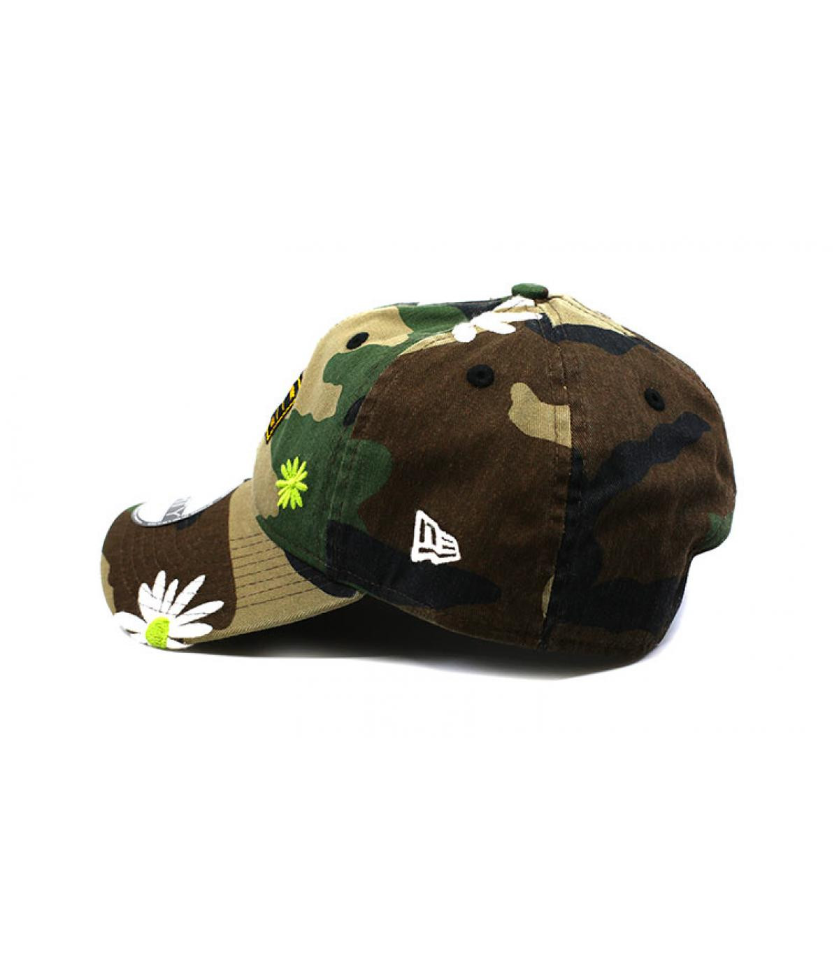 New Era casquette camo fleurs